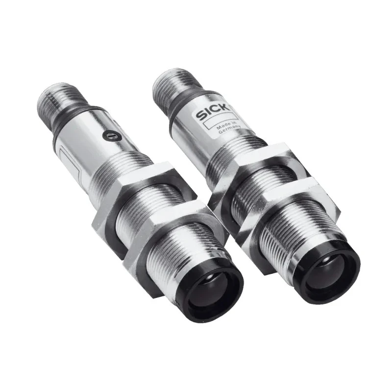 SICK Through Beam Photoelectric Sensor Barrel Style 0 to 20 m Detection Range PNP Output 30 V DC 100 mA IP67 VS/VE18-4P3212