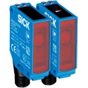 SICK Through Beam Photoelectric Sensor Block Style 0 to 20 m Detection Range NPN Output Metal Housing IP66 IP67 WSE12-3N2431