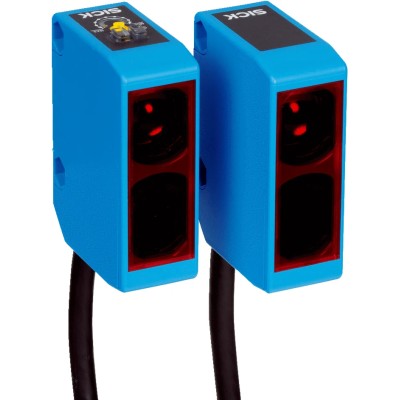 SICK Through Beam Photoelectric Sensor Block Style 0 to 50 m Detection Range, Light Switching Output, IP67 WSE250-2R1531