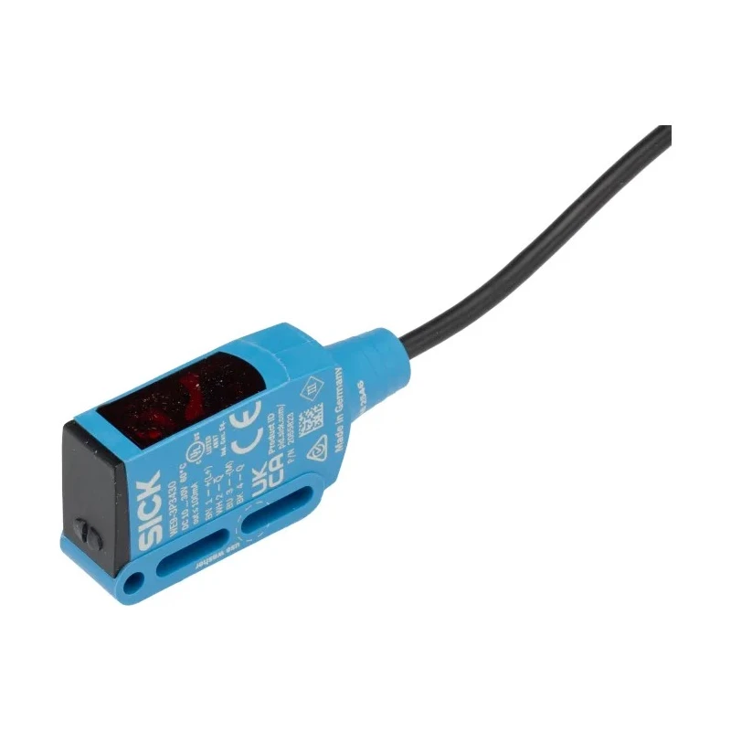 SICK Through Beam Photoelectric Block Sensor 10 m, PNP Output, Vistal Plastic Housing, IP66/IP67/IP69K WSE9-3P3430