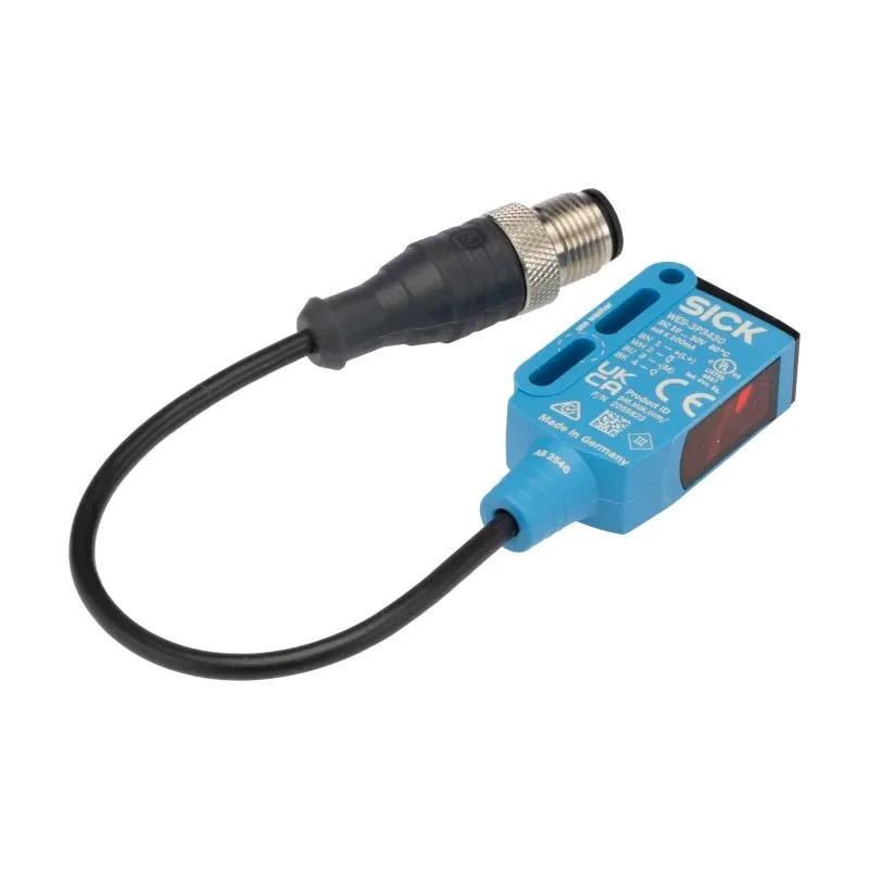 SICK Through Beam Photoelectric Block Sensor 10 m, PNP Output, Vistal Plastic Housing, IP66/IP67/IP69K WSE9-3P3430