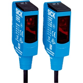 SICK Through Beam Photoelectric Sensor Block Style PNP Output 0 to 1 m Detection Range IP66, IP67, IP69K WSE9-3P3230