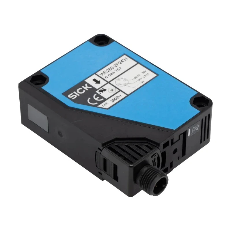 SICK Through Beam Photoelectric Sensor Block Style 0 to 60 m Detection Range PNP Output 30V DC Max IP67 IP66 WSE280-2P2431