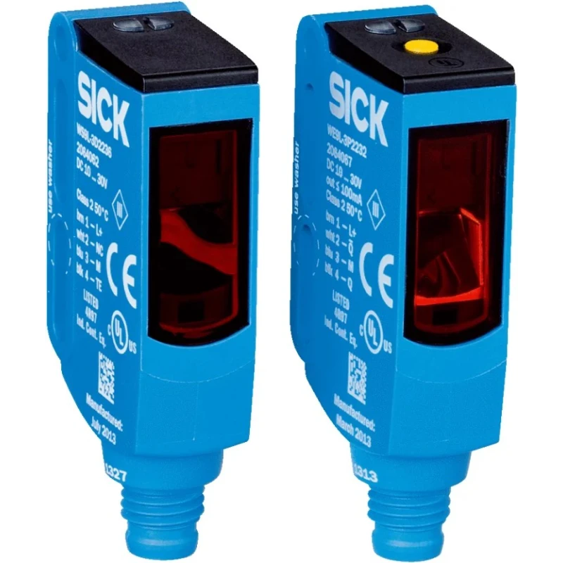 SICK Through Beam Photoelectric Sensor Block Sensor 0 to 60 m Detection Range PNP Output IP69K IP67 IP66 WSE9L-3P2237