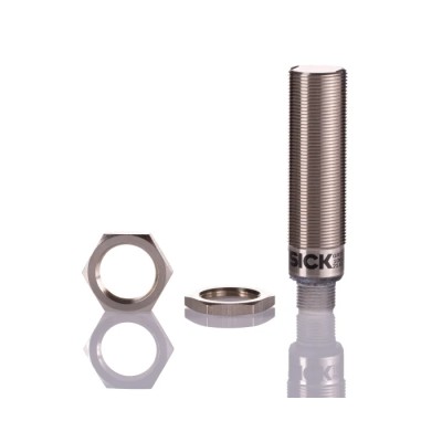 SICK Energetic Photoelectric Barrel Sensor, 5 mm to 550 mm Detection Range, NPN Output, IP67 Rated GRTE18-N2442