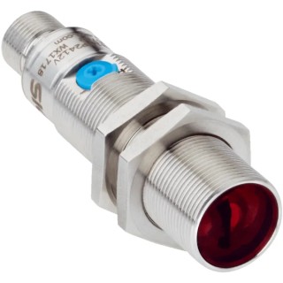 SICK Energetic Photoelectric Sensor Barrel Sensor Detection Range 5 mm to 1 m PNP Output IP67 IP68 IP69K GRTE18-P2462V