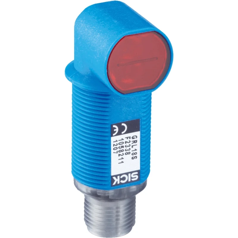 SICK Energetic Photoelectric Sensor Barrel Sensor 5 mm to 1 m PNP Output IP67 GRTE18S-P2369