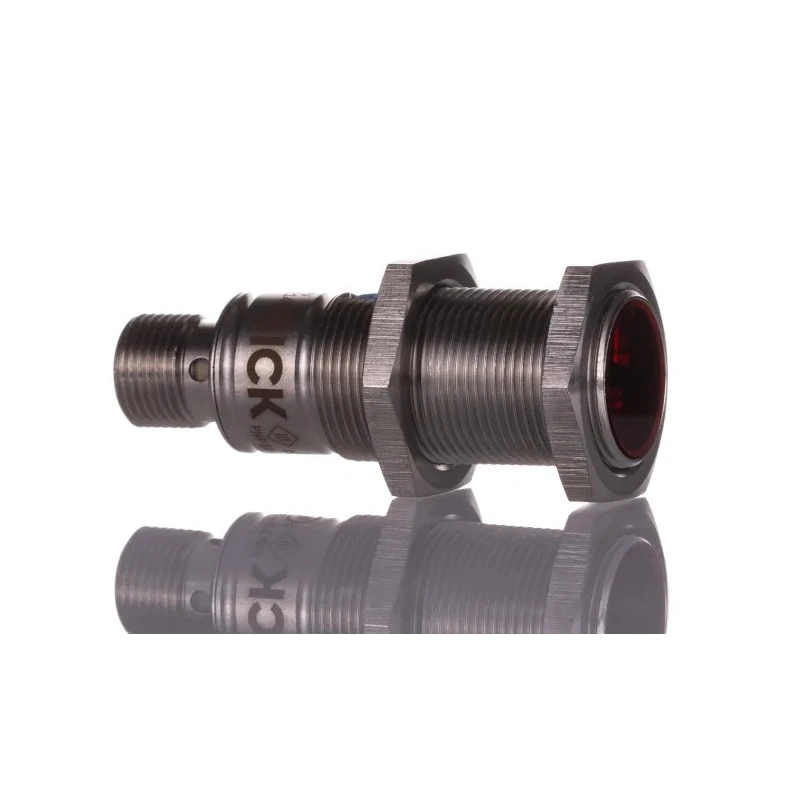 SICK Energetic Photoelectric Sensor Barrel Sensor Stainless Steel Housing IP69K IP68 IP67 Detection Range 3 GRTE18S-P2412V