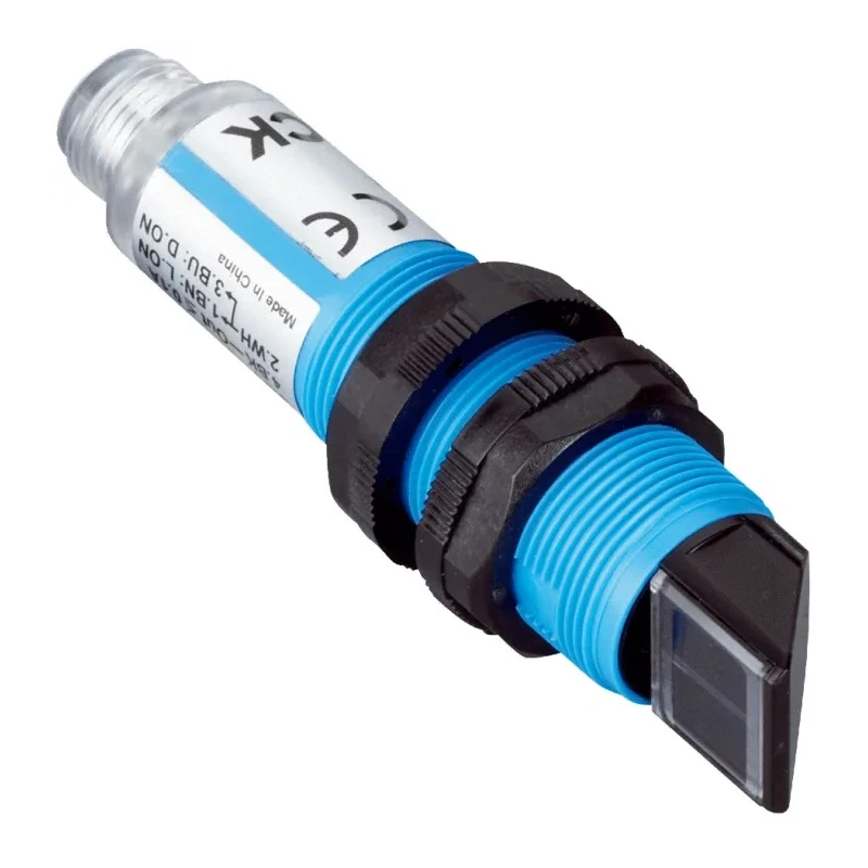 SICK Energetic Photoelectric Sensor Barrel Sensor 1 mm to 900 mm Detection Range PNP Output IP67 VTE180-2P42489