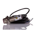 SICK Energetic Photoelectric Sensor, Barrel Sensor, Detection Range 1 mm to 1.1 m, PNP Output, IP67, Nickel VTE180-2P41182