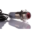 SICK Energetic Photoelectric Sensor, Barrel Sensor, Detection Range 1 mm to 1.1 m, PNP Output, IP67, Nickel VTE180-2P41182