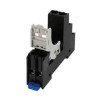 Idec 8 Way 250V AC DIN Rail Relay Socket for Use with RJ2 SJ2S-07L