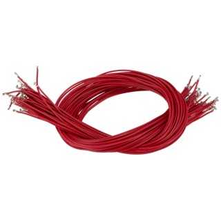 Molex Crimp Wire 0.08mm² 304mm Red Jacket Phosphor Bronze Picoblade Crimp 797581060