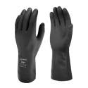 Skytec Nero Black Cotton Gloves Size 10 Latex Coating Protective Work Glove SKY87