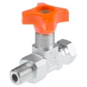 RS PRO Hydraulic Pressure Gauge Isolation Valve Carbon Steel Body G 1/4 Male Thread 400 Bar 278-8774