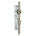 Dom Metalux European Profile Single Point Mortice Lock Steel Forend Finish 240mm Height 46mm Depth 7 - F107390010