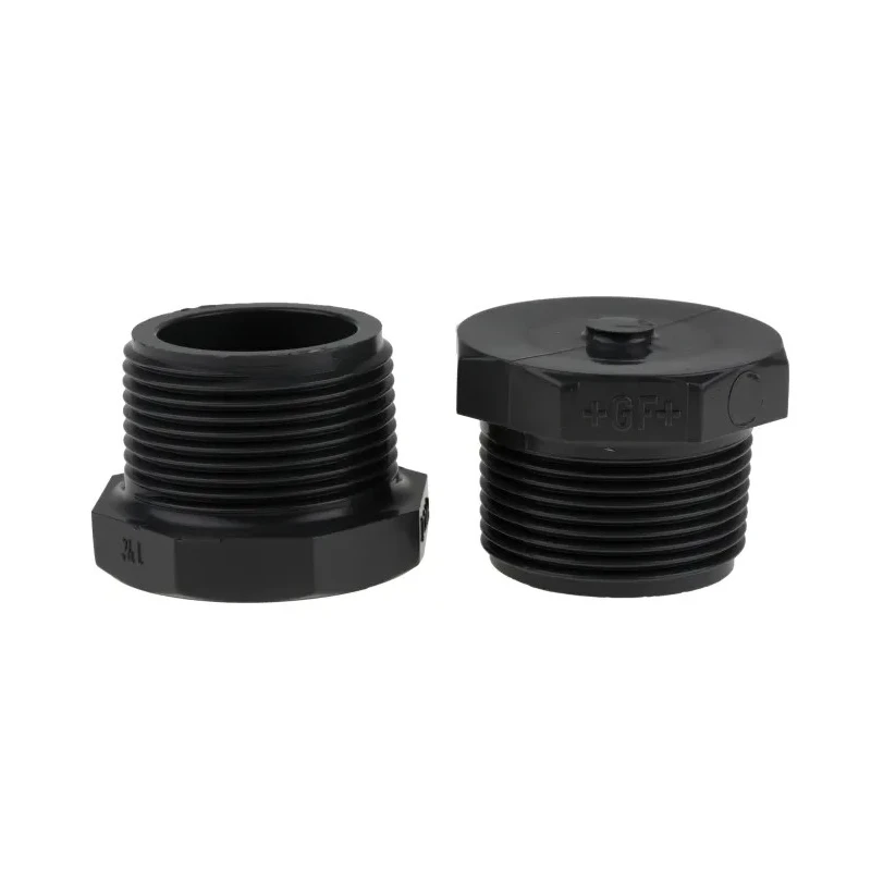 Georg Fischer Plastic Pipe Fitting Straight Threaded Plug PVC-U 1.25 in 1-1/4 in 721961909