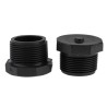 Georg Fischer Plastic Pipe Fitting Straight Threaded Plug PVC-U 1.25 in 1-1/4 in 721961909