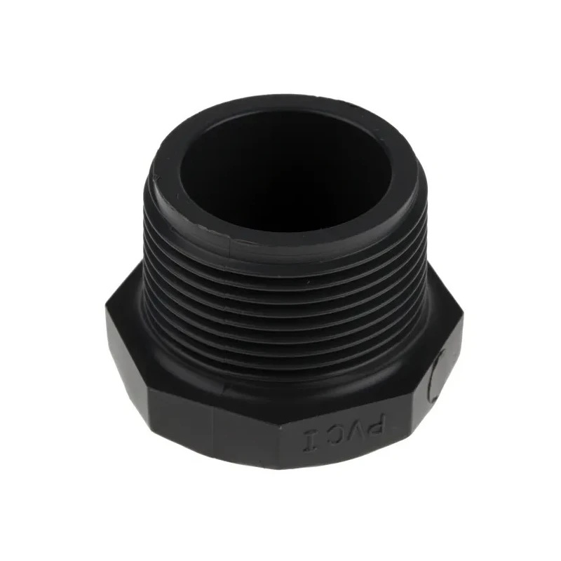 Georg Fischer Plastic Pipe Fitting Straight Threaded Plug PVC-U 1.25 in 1-1/4 in 721961909