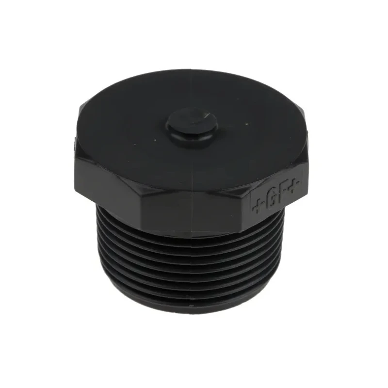 Georg Fischer Plastic Pipe Fitting Straight Threaded Plug PVC-U 1.25 in 1-1/4 in 721961909