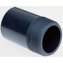 Georg Fischer Plastic Pipe Fitting Straight Nipple 1-1/4 in Polyvinyl Chloride 75mm Length 721913909