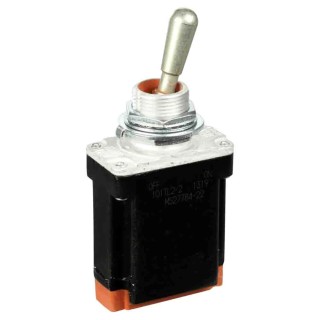 Honeywell Technologies Toggle Switch, Bushing Mount, On-Off, SPST, Wire Terminal, 28 V dc, 125 V ac 101TL2-2