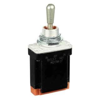 Honeywell Technologies Toggle Switch, Bushing Mount, On-Off-On, SPDT, Wire Terminal, 28 V dc, 125 V ac 101TL2-7