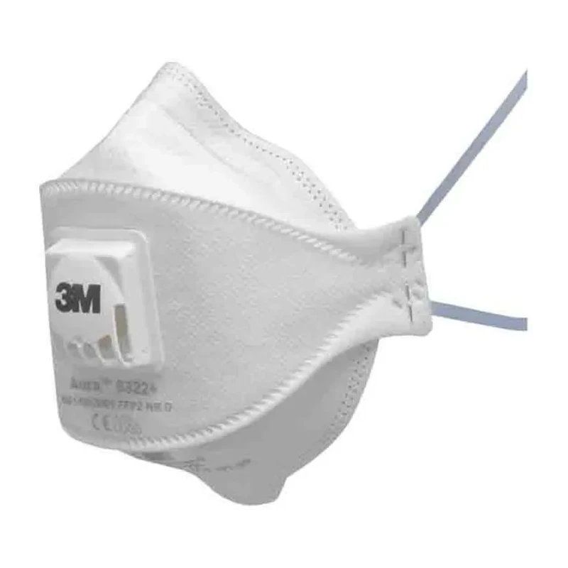 3M 9300A+ Series FFP2 Disposable Face Mask Valved White United Kingdom FFP2 Protection FFP2