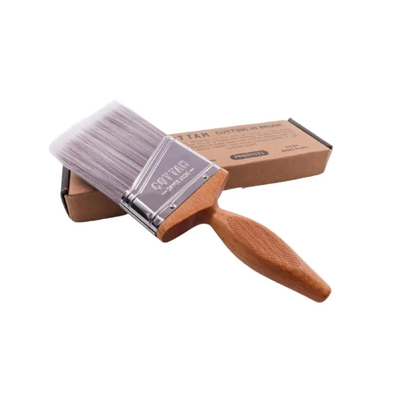 Cottam Synthetic Angled Paint Brush, Thin, 63.5 mm Flat Bristles PPB00321