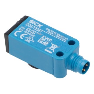 SICK Block Ultrasonic Proximity Sensor M3 Threaded Mount 150mm Detection 200mA PNP Output 30V DC UC4-13341
