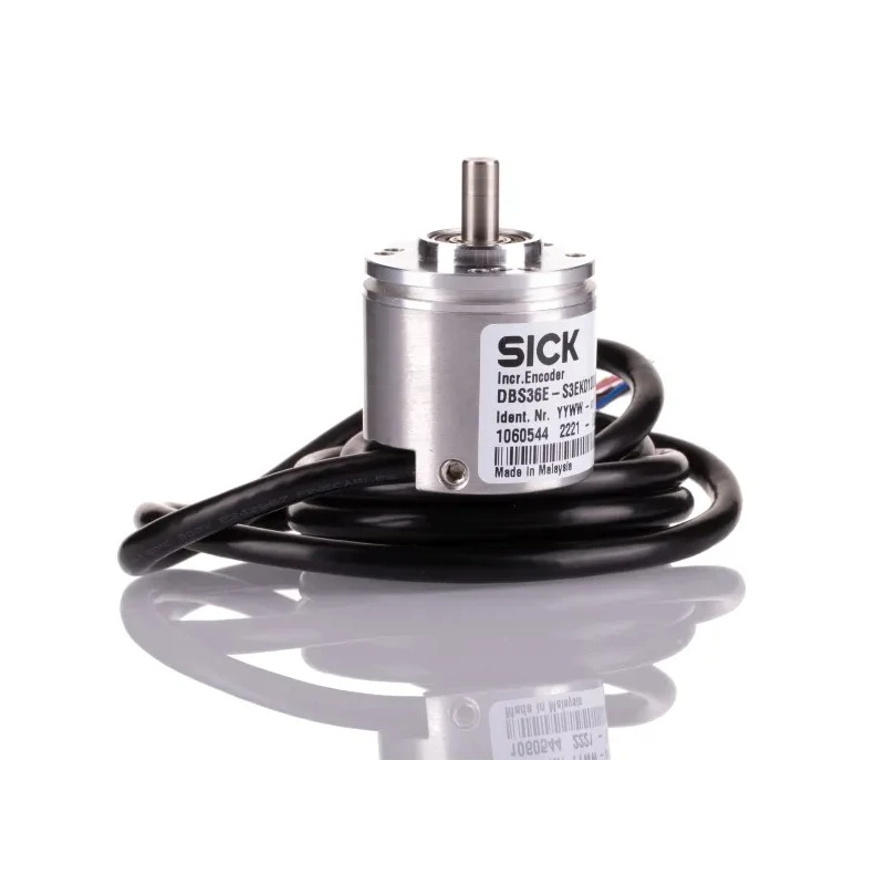 SICK DBS36 Core Series Incremental Encoder 30V, 1000 PPR, HTL Signal, Solid 6 mm Shaft DBS36