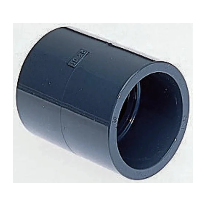 Georg Fischer Plastic Pipe Fitting Straight Plain Adapter Socket 63 x 50.8 mm 721913111