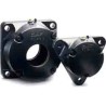 SKF 4 Hole Cylindrical Flange Bearing Unit with 80 mm Inside Diameter FNL 518 A