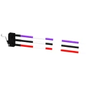 Siemens Padlockable Handle Red, Black, Blue 500 mm SENTRON Series 3KD9103-1