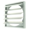 ebm-papst Ecologically Friendly Plastic Vent Grille Parallel Slat 294 mm x 294 mm x 26 mm WSK 25