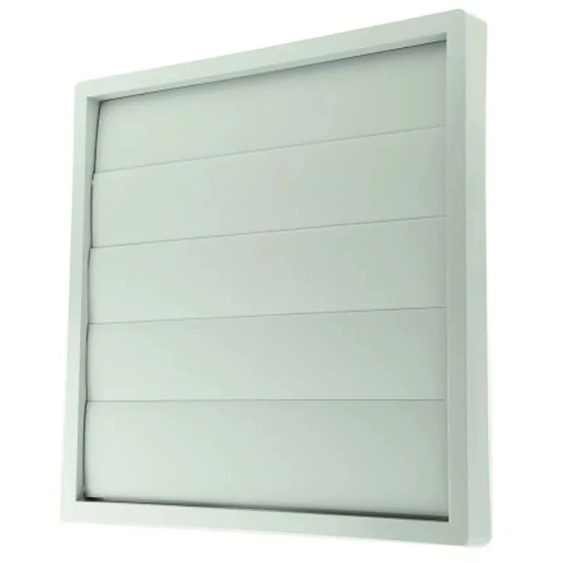 ebm-papst Ecologically Friendly Plastic Vent Grille Parallel Slat 294 mm x 294 mm x 26 mm WSK 25