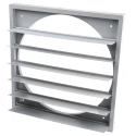 ebm-papst Ecologically Friendly Plastic Vent Grille Parallel Slat 347 mm Height x 347 mm Width x 26 mm Depth WSK 30