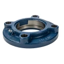 SKF Flanged Bearing Unit Cast Iron 90 mm Inside Diameter 4 Hole Cylindrical Bore FYC 510