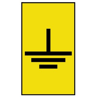HellermannTyton Ovalgrip Slide-On Pre-Printed Cable Marker , Yellow Polyolefin, 6 mm Max Cable Diameter, 2.5 mm 901-10182