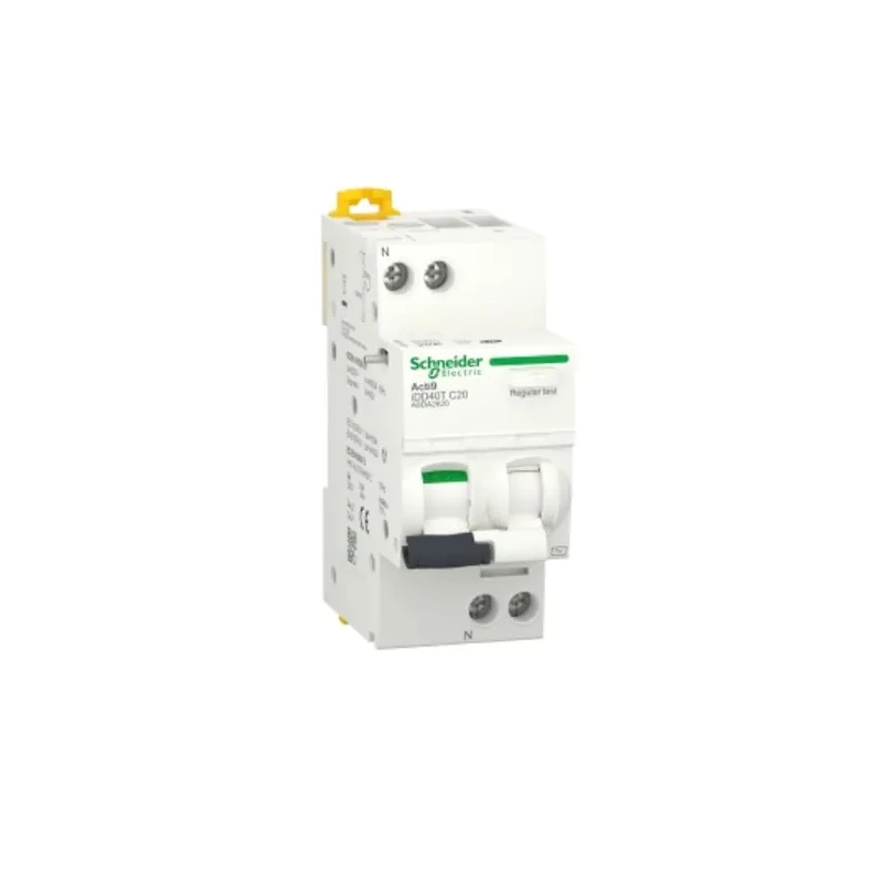 Schneider Electric Residual Current Circuit Breaker with Overload Protection 20A 1-Pole 30mA Trip A9DA2620