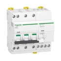 Schneider Electric Residual Current Circuit Breaker with Overload Protection 32A Current Rating 3-Pole 30mA Trip A9DB3732