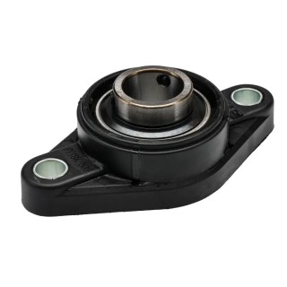 SKF 2 Hole Cylindrical Flanged Bearing Unit 25 mm Inside Diameter Steel Material Set Screw Locking FYTBK 25 TF