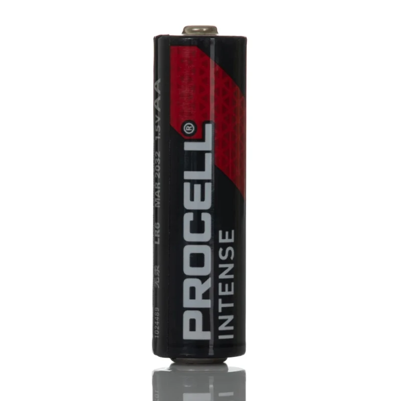 Duracell Procell Intense Alkaline AA Battery 1.5 V, 3.112 Ah Capacity, IEC LR6 5000394136830