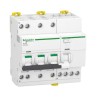Schneider Electric Residual Current Circuit Breaker with Overload Protection, 40A Current Rating, 3-Pole, 30 mA Trip A9DK1740