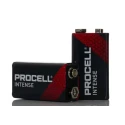 Duracell Procell Intense Alkaline 9V Battery 628mAh 48.5mm x 17.5mm Snap Termination 10 Pack 5000394137097