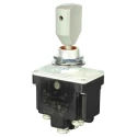 Honeywell Technologies Toggle Switch, Bushing Mount, On-Off-On, DPDT, Screw Terminal, 28 V dc, 125 V ac 2TL28-1