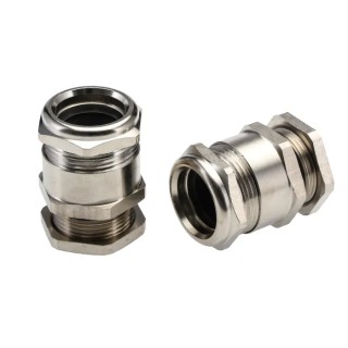 Lapp SKINDICHT Series Cable Gland Nickel Plated Brass Thread Size M25, 15.8-17.8mm Cable Diameter, IP68 52103030+59000200