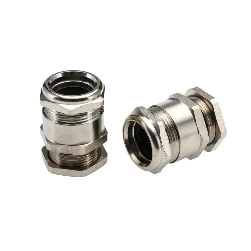 Lapp SKINDICHT Series Cable Gland Nickel Plated Brass Thread Size M25, 15.8-17.8mm Cable Diameter, IP68 52103030+59000200
