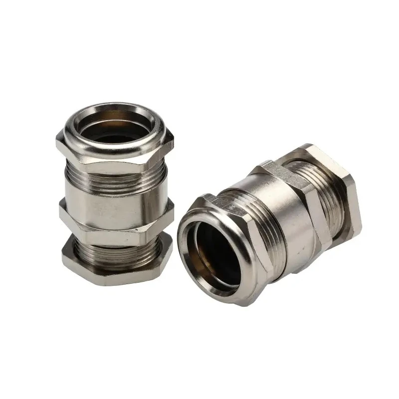Lapp SKINDICHT Series Cable Gland M25 Thread Size, Nickel-Plated Brass, IP68 Rated, 14-15.8mm Cable 52103030+59000370