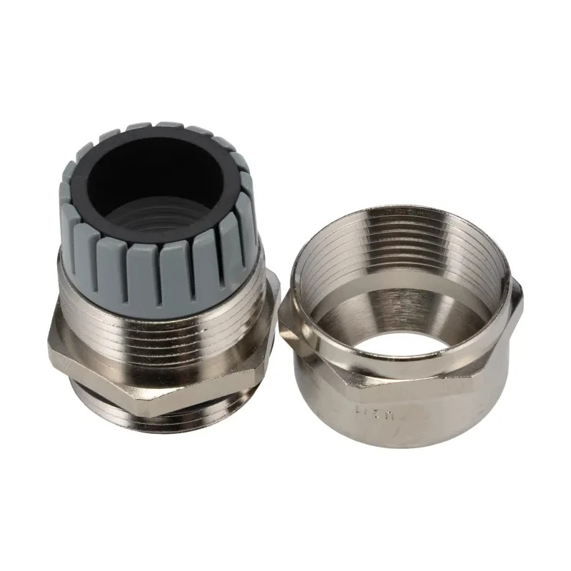 Lapp SKINDICHT Series 5 Cable Gland Kit PG21, Nickel-Plated Brass, Clamping Range 11-18mm 52015750+52003540
